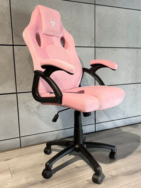 Fotel obrotowy do biurka CARRERA M ALCANTARA PINK Fotel obrotowy do biurka CARRERA M ALCANTARA PINK