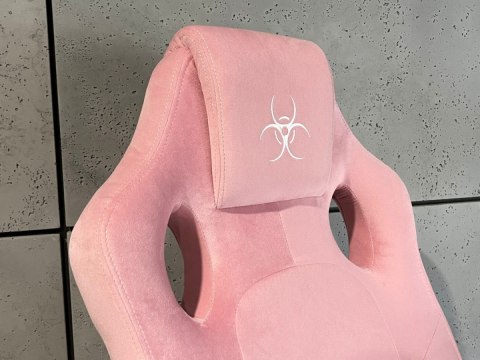 Fotel obrotowy do biurka CARRERA M ALCANTARA PINK Fotel obrotowy do biurka CARRERA M ALCANTARA PINK