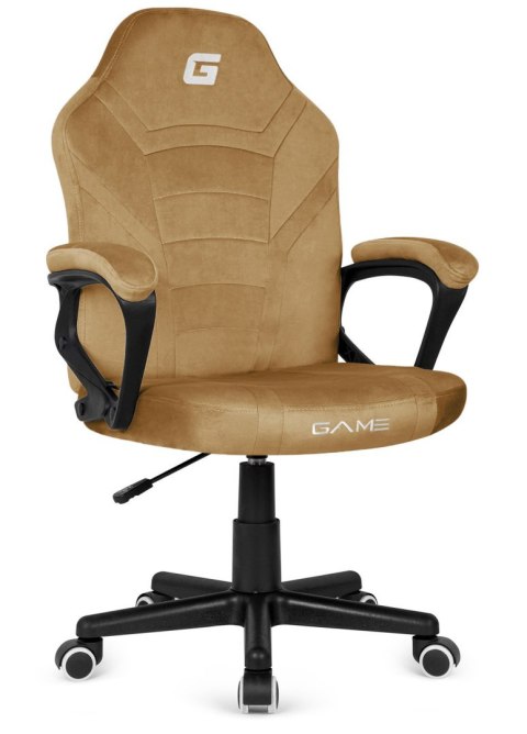 Fotel obrotowy do biurka MARIO ALCANTARA BEIGE Fotel obrotowy do biurka MARIO ALCANTARA BEIGE