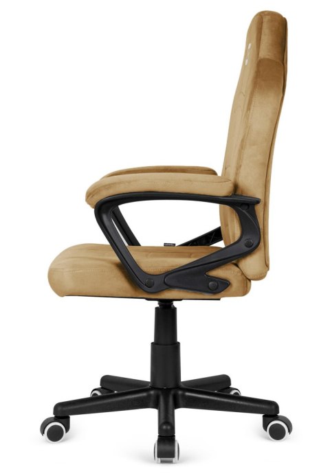 Fotel obrotowy do biurka MARIO ALCANTARA BEIGE Fotel obrotowy do biurka MARIO ALCANTARA BEIGE