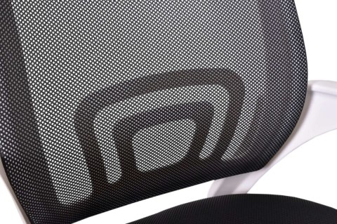 Fotel obrotowy do biurka VENTO BLACK MILK MESH Fotel obrotowy do biurka VENTO BLACK MILK MESH