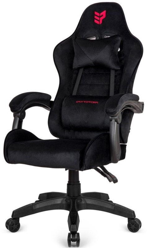 Fotel obrotowy gamingowy HERO ENZO BLACK ALCANTARA Fotel obrotowy gamingowy HERO ENZO BLACK ALCANTARA
