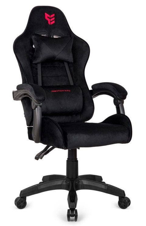 Fotel obrotowy gamingowy HERO ENZO BLACK ALCANTARA Fotel obrotowy gamingowy HERO ENZO BLACK ALCANTARA
