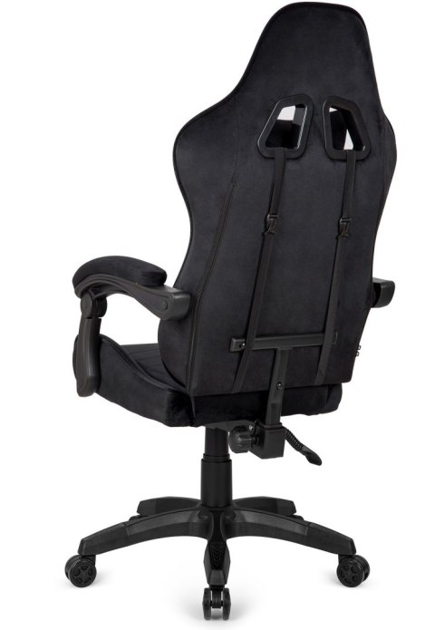 Fotel obrotowy gamingowy HERO ENZO BLACK ALCANTARA Fotel obrotowy gamingowy HERO ENZO BLACK ALCANTARA