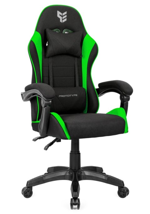 Fotel obrotowy gamingowy HERO ENZO GREEN FABRIC Fotel obrotowy gamingowy HERO ENZO GREEN FABRIC