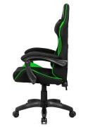 Fotel obrotowy gamingowy HERO ENZO GREEN FABRIC