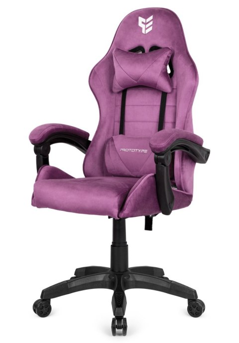 Fotel obrotowy gamingowy HERO ENZO PURPLE ALCANTARA Fotel obrotowy gamingowy HERO ENZO PURPLE ALCANTARA