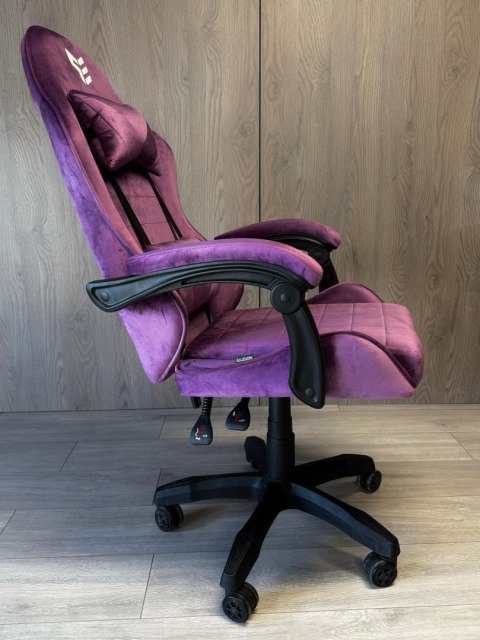 Fotel obrotowy gamingowy HERO ENZO PURPLE ALCANTARA Fotel obrotowy gamingowy HERO ENZO PURPLE ALCANTARA