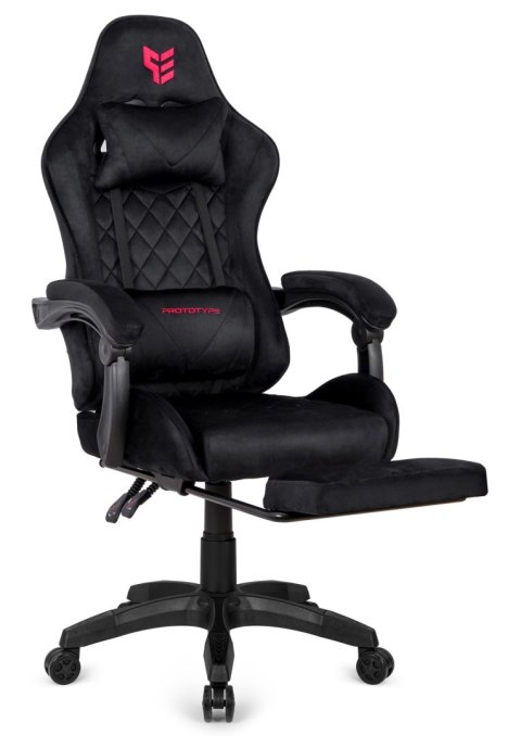 Fotel obrotowy gamingowy HERO POKER PRO BLACK ALCANTARA Fotel obrotowy gamingowy HERO POKER PRO BLACK ALCANTARA