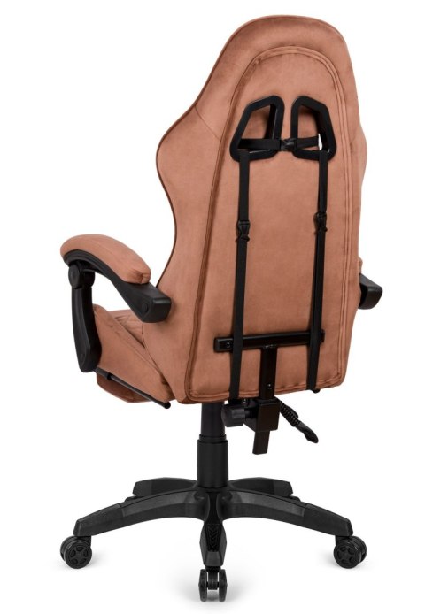 Fotel obrotowy gamingowy HERO POKER PRO BROWN ALCANTARA Fotel obrotowy gamingowy HERO POKER PRO BROWN ALCANTARA