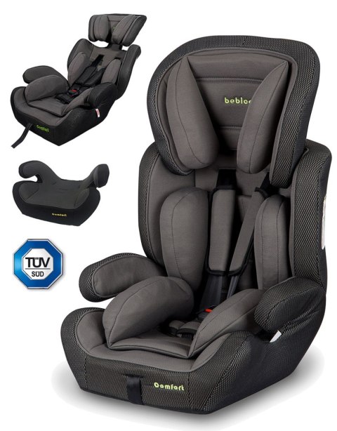 Fotelik samochodowy Bebico COMFORT GREY 9-36 kg Fotelik samochodowy Bebico COMFORT GREY 9-36 kg