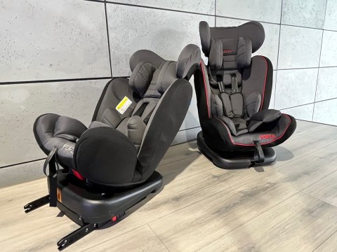 Fotelik samochodowy ISOFIX 360 FORZA BLACK 0-36 kg uniwersalny Fotelik samochodowy ISOFIX 360 FORZA BLACK 0-36 kg uniwersalny