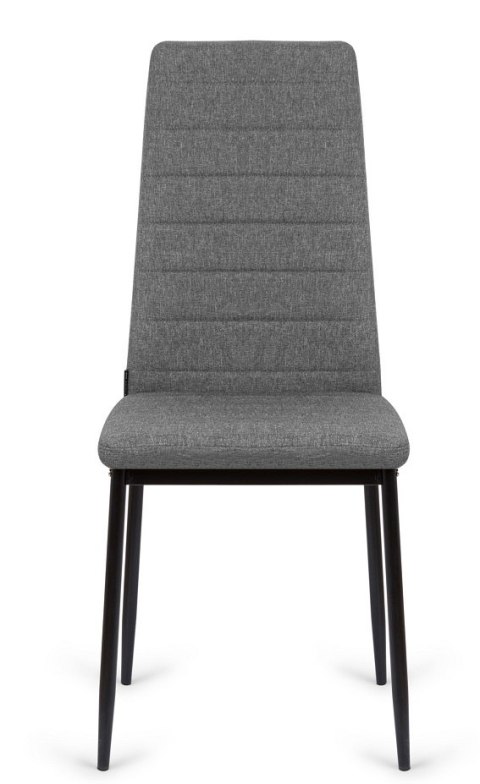 Krzesła tapicerowane zestaw 4 VALVA LINE FABRIC GREY Krzesła tapicerowane zestaw 4 VALVA LINE FABRIC GREY