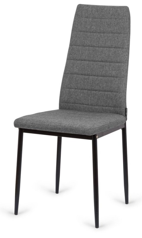 Krzesła tapicerowane zestaw 4 VALVA LINE FABRIC GREY Krzesła tapicerowane zestaw 4 VALVA LINE FABRIC GREY