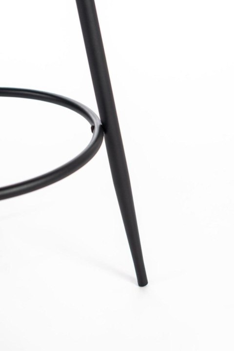 Krzesło barowe ASTI BLACK PU hoker BAR Krzesło barowe ASTI BLACK PU hoker BAR