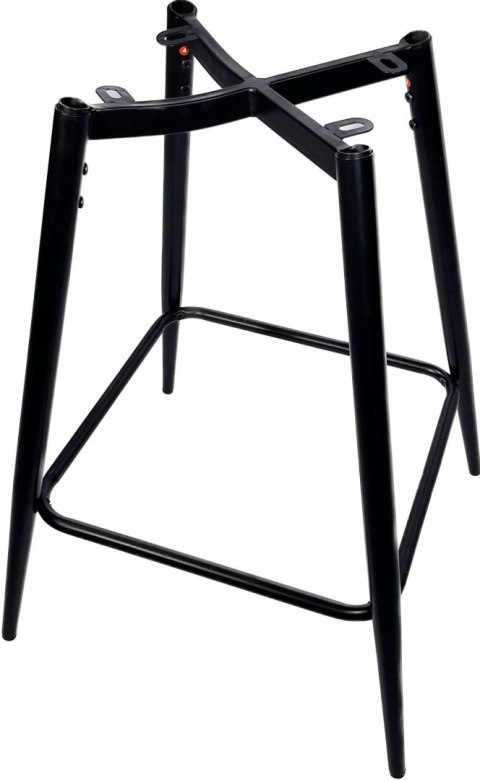 Krzesło barowe AVA BLACK VELVET hoker BAR Krzesło barowe AVA BLACK VELVET hoker BAR