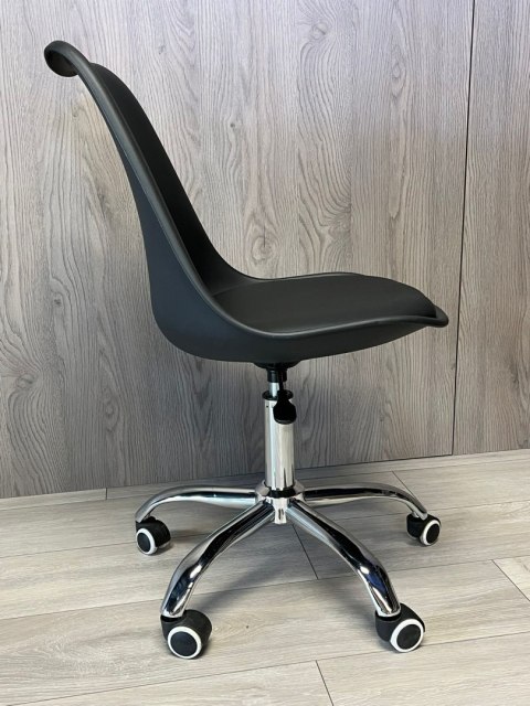 Krzesło obrotowe MONZA OFFICE BLACK PU Krzesło obrotowe MONZA OFFICE BLACK PU