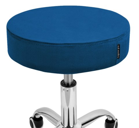 Krzesło obrotowe SIMPLE OFFICE BLUE VELVET Krzesło obrotowe SIMPLE OFFICE BLUE VELVET