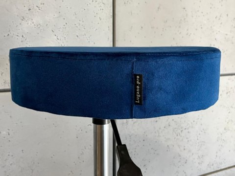 Krzesło obrotowe SIMPLE OFFICE BLUE VELVET Krzesło obrotowe SIMPLE OFFICE BLUE VELVET