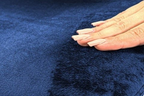 Krzesło obrotowe SIMPLE OFFICE BLUE VELVET Krzesło obrotowe SIMPLE OFFICE BLUE VELVET