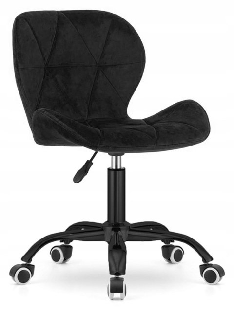 Krzesło obrotowe VASTO OFFICE VELVET BLACK SMOKE Krzesło obrotowe VASTO OFFICE VELVET BLACK SMOKE