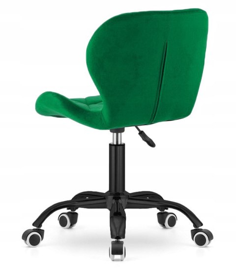Krzesło obrotowe VASTO OFFICE VELVET GREEN SMOKE Krzesło obrotowe VASTO OFFICE VELVET GREEN SMOKE