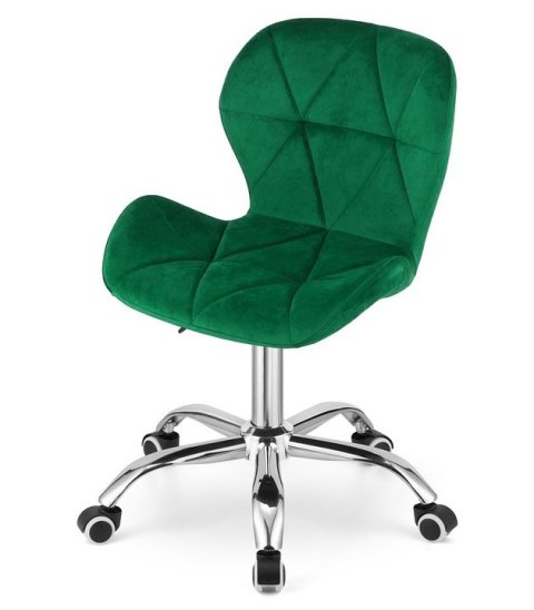 Krzesło obrotowe VASTO OFFICE VELVET GREEN Krzesło obrotowe VASTO OFFICE VELVET GREEN