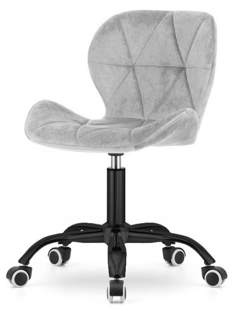 Krzesło obrotowe VASTO OFFICE VELVET GREY SMOKE Krzesło obrotowe VASTO OFFICE VELVET GREY SMOKE