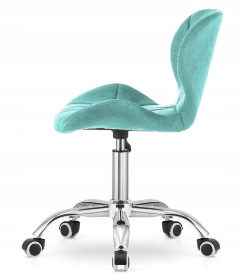 Krzesło obrotowe VASTO OFFICE VELVET MINT Krzesło obrotowe VASTO OFFICE VELVET MINT