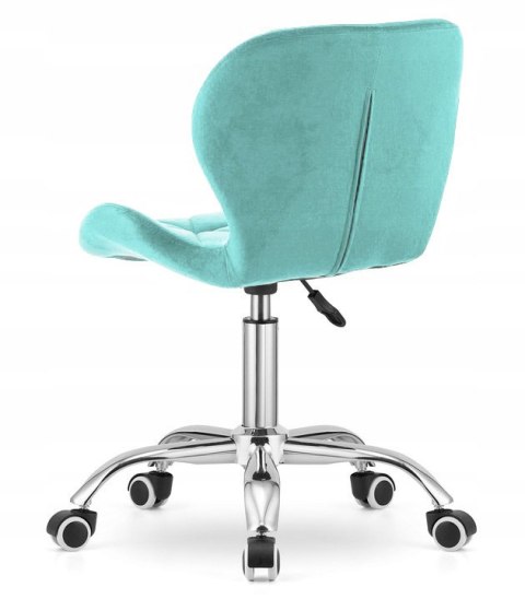 Krzesło obrotowe VASTO OFFICE VELVET MINT Krzesło obrotowe VASTO OFFICE VELVET MINT