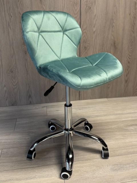 Krzesło obrotowe VASTO OFFICE VELVET MINT Krzesło obrotowe VASTO OFFICE VELVET MINT