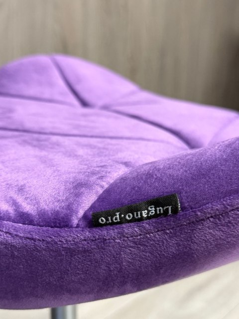 Krzesło obrotowe VASTO OFFICE VELVET PURPLE Krzesło obrotowe VASTO OFFICE VELVET PURPLE