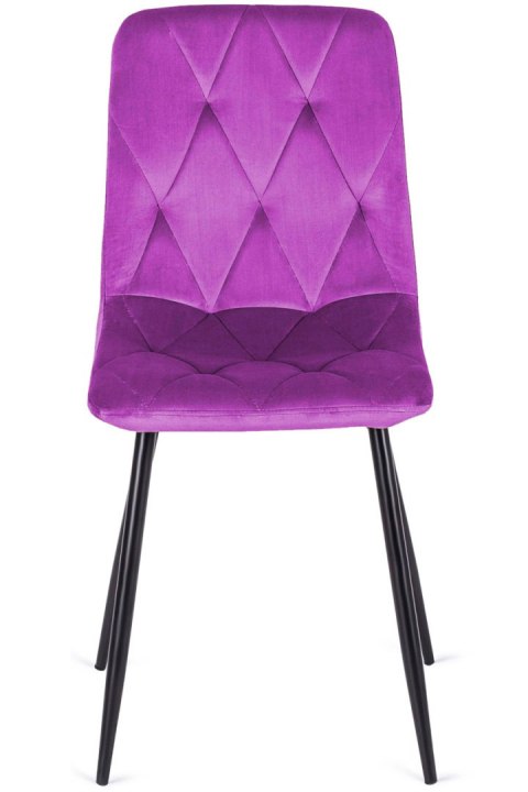 Krzesło tapicerowane BORGO VELVET PURPLE II GATUNEK Krzesło tapicerowane BORGO VELVET PURPLE II GATUNEK