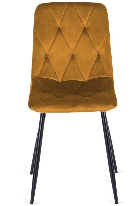 Krzesło tapicerowane BORGO VELVET TRUFLE Krzesło tapicerowane BORGO VELVET TRUFLE