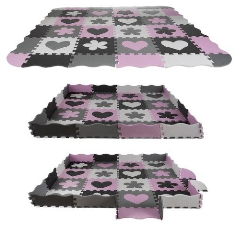 Puzzle piankowe 30x30cm 16el. P16134 Puzzle piankowe 30x30cm 16el. P16134