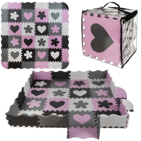 Puzzle piankowe 30x30cm 16el. P16134 Puzzle piankowe 30x30cm 16el. P16134