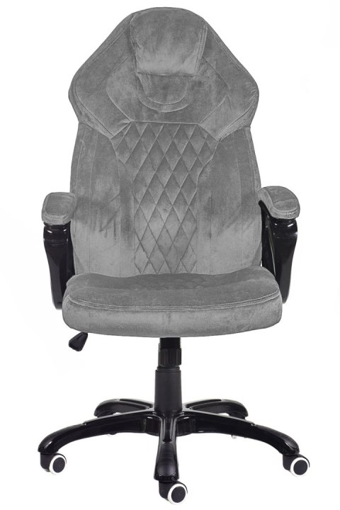 Fotel obrotowy do biurka SPIDER GREY ALCANTARA Fotel obrotowy do biurka SPIDER GREY ALCANTARA