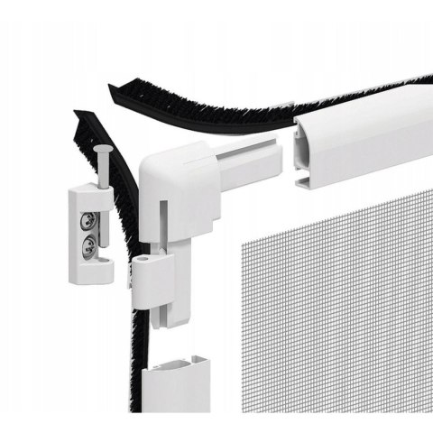 MOSKITIERA DRZWI ALU 100X215 BIAŁA BASIC PLUS MOSKITIERA DRZWI ALU 100X215 BIAŁA BASIC PLUS