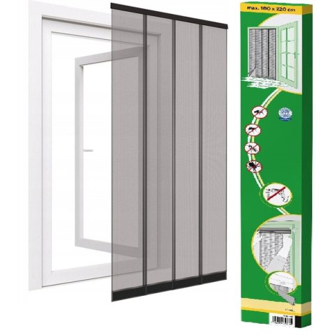 MOSKITIERA DRZWIOWA LAMELOWA 100X220 POLIESTER+TAŚMA RZEP MOSKITIERA DRZWIOWA LAMELOWA 100X220 POLIESTER+TAŚMA RZEP