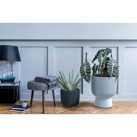 DONICZKA DO KWIATÓW MILLY NA NODZE ŚR 24CM ZIELONA PINA DONICZKA DO KWIATÓW MILLY NA NODZE ŚR 24CM ZIELONA PINA