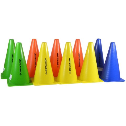 ZESTAW PACHOŁKÓW TRENINGOWYCH WYS.23CM 10SZT DUNLOP ZESTAW PACHOŁKÓW TRENINGOWYCH WYS.23CM 10SZT DUNLOP
