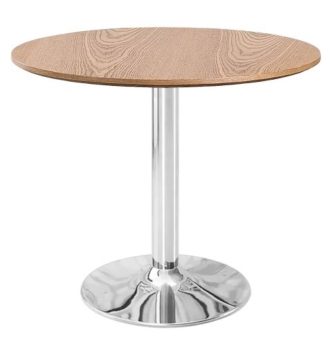 Stół okrągły VICTORY DARK WOOD 70 cm SILVER Stół okrągły VICTORY DARK WOOD 70 cm SILVER