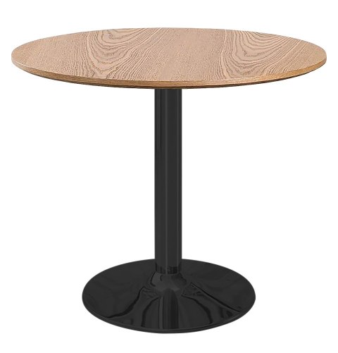 Stół okrągły VICTORY DARK WOOD 70 cm SMOKE Stół okrągły VICTORY DARK WOOD 70 cm SMOKE