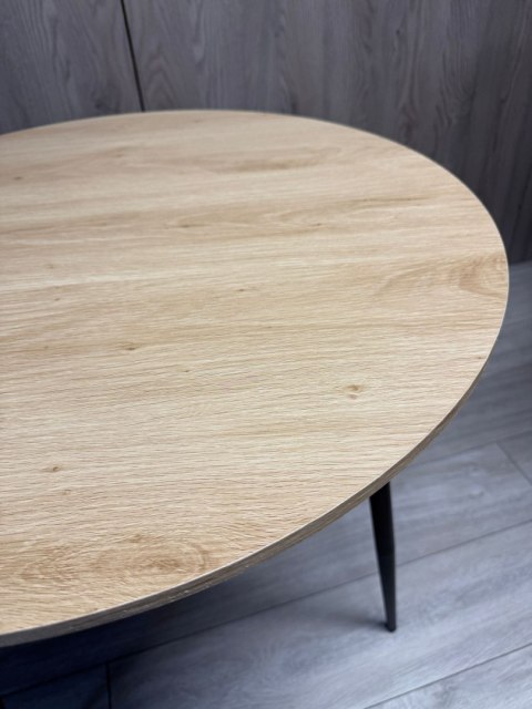 Stół okrągły VINCI OAK WOOD 70 cm GOLD Stół okrągły VINCI OAK WOOD 70 cm GOLD