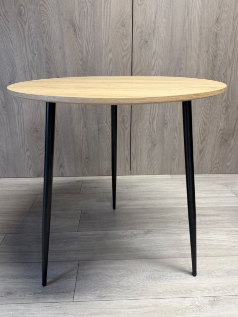 Stół okrągły VINCI OAK WOOD 70 cm SMOKE Stół okrągły VINCI OAK WOOD 70 cm SMOKE
