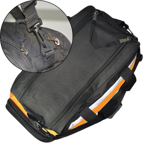 TORBA SPORTOWA MASITA 6015 POMARAŃCZOWO- CZARNA TORBA SPORTOWA MASITA 6015 POMARAŃCZOWO- CZARNA