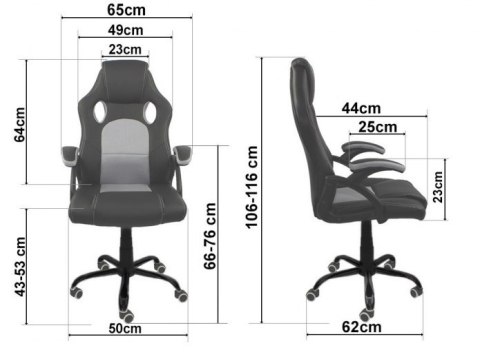 Fotel obrotowy do biurka CARRERA M ALCANTARA BLACK + PINK Fotel obrotowy do biurka CARRERA M ALCANTARA BLACK + PINK