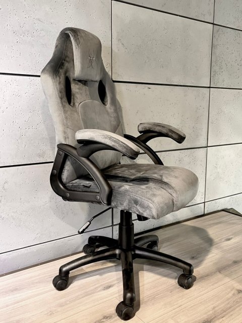 Fotel obrotowy do biurka CARRERA M ALCANTARA GREY NEW Fotel obrotowy do biurka CARRERA M ALCANTARA GREY NEW