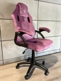 Fotel obrotowy do biurka CARRERA M ALCANTARA PURPLE
