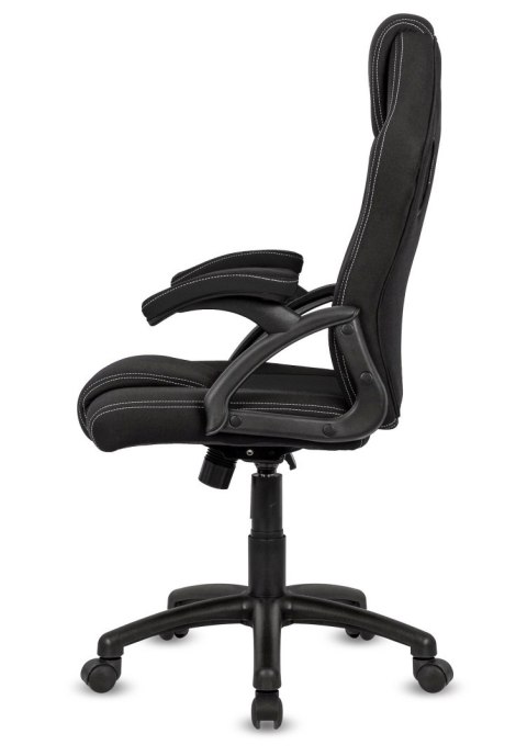 Fotel obrotowy do biurka CARRERA M BLACK FABRIC Fotel obrotowy do biurka CARRERA M BLACK FABRIC